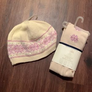 NWT Gap hat and tights